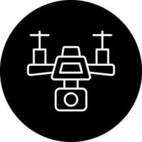 Smart Drone Vector Icon Style