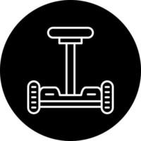 Hoverboard Vector Icon Style