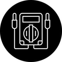 Voltmeter Vector Icon Style