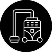 Vacuum Cleaner Vector Icon Style