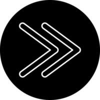 Double Arrow Vector Icon Style