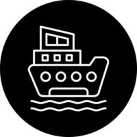 Boat Vector Icon Style