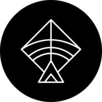 Kite Vector Icon Style