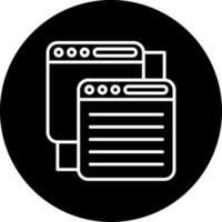 Queue Vector Icon Style