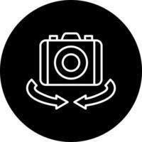 Vr Camera Vector Icon Style