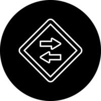 Two Way Vector Icon Style