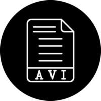 AVI Vector Icon Style