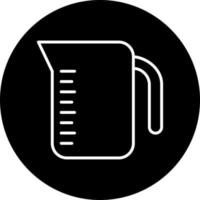 Measuring Jug Vector Icon Style