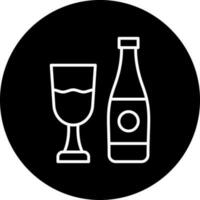 Wine Vector Icon Style