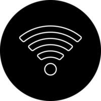 Wifi vector icono estilo