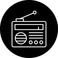 Radio Vector Icon Style