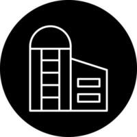 silo vector icono estilo