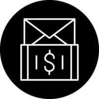 Send Money Vector Icon Style