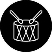 Drum Vector Icon Style