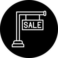 Sale Board Vector Icon Style