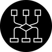 Flowchart Vector Icon Style