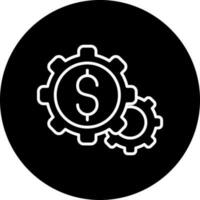 Cost Management Vector Icon Style