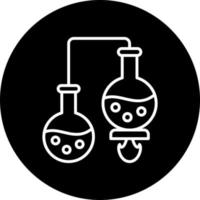 Chemistry Experiment Vector Icon Style