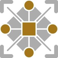 pattern recognition Vector Icon Style