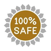 100 safe Vector Icon Style