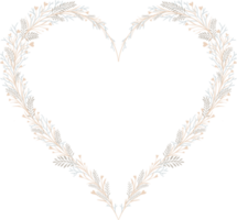 corazon de flores png