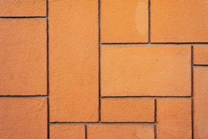 Abstract close up of brick pavement texture photo