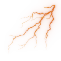 Abstract lightning strike png