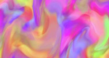 Colorful gradient background. Multicolored gradient blurred texture. Abstract twisted colors.Fractal motion graphic.abstract geometric background,Holographic liquid wavy background video