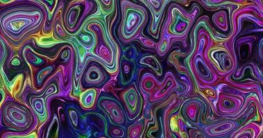 kleurrijk helling achtergrond. veelkleurig helling wazig textuur. abstract gedraaid kleuren. fractal beweging grafisch. abstract meetkundig achtergrond, vloeistof golvend achtergrond video