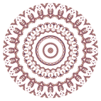 Abstract circle ornament png