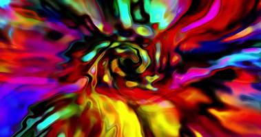 färgrik lutning bakgrund. flerfärgad lutning suddig textur. abstrakt vriden färger. fraktal rörelse grafisk. abstrakt geometrisk bakgrund, flytande vågig bakgrund video