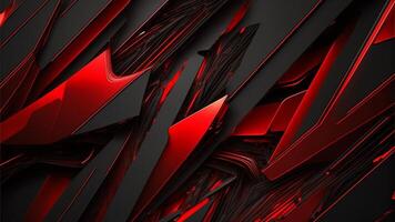 3D Abstract Red and Black Background by can be use as facebook cover photo