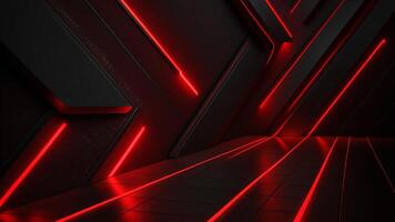 3D Abstract Red and Black Background by can be use as facebook cover photo