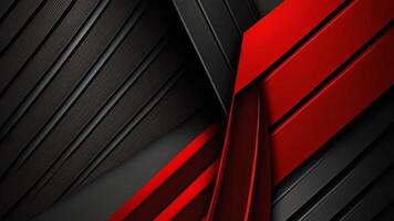 3D Abstract Red and Black Background by can be use as facebook cover photo