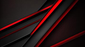 3D Abstract Red and Black Background by can be use as facebook cover photo