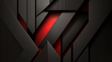 3D Abstract Red and Black Background by can be use as facebook cover photo