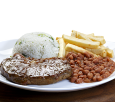 Rice with beans and meat png