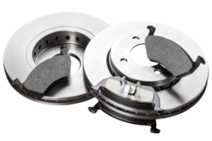 brake disc and pads png