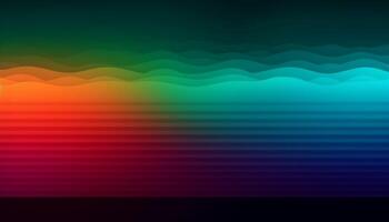 Simple minimalist retro color trendy background abstract colorful wallpaper and backdrop. Artistic digital art 3d rendering geometric line stripe bar element design material. wave. photo