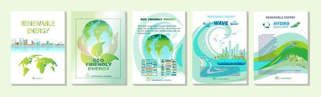 Green eco city vector ESG cology Environmental friendly template, Sustainability eco vector is a clean planet and the distribution of garbage.