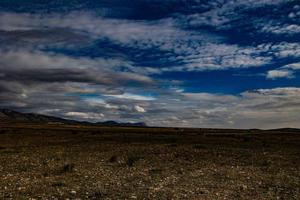 l calm autumn mountain landscape from aragon spain photo