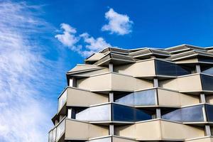 interesante moderno edificio arquitectónico antecedentes zaragoza España foto