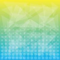 Bright Background with Low Poly Effect vector