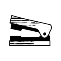 Hand drawn Stapler vector