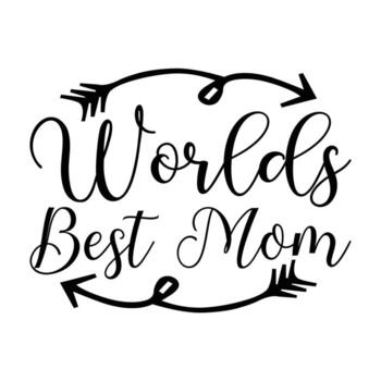 mundos mejor mamá, de la madre día t camisa impresión plantilla, tipografía diseño para mamá mamá mamá hija abuela niña mujer tía mamá vida niño mejor mamá adorable camisa vector