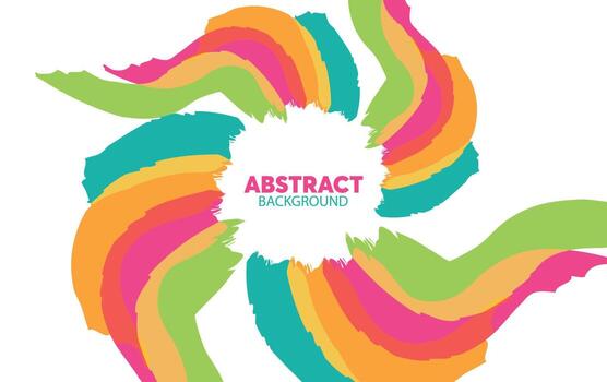 Abstract background with colorful object. Concept of cover with elegant effect. Modern screen. Vector illustration for design.