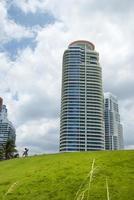 Miami South Pointe Park And Skyscrapers photo