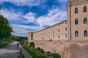 Moorish historic palace in the Spanish city of Zaragoza photo