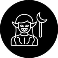 dark elf Vector Icon Style