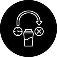 end of life disposal Vector Icon Style